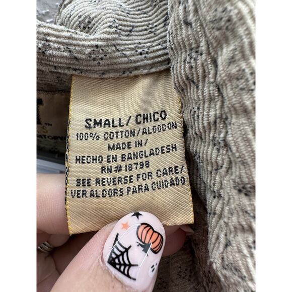 Northwest Territory Shirt Size Small NWT Naturals Mens Button Up Brown Corduroy - Picture 7 of 13